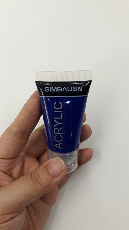 Màu Vẽ Simbalion Acrylic 30ml NAC30 - 50 - Xanh Lam Đậm