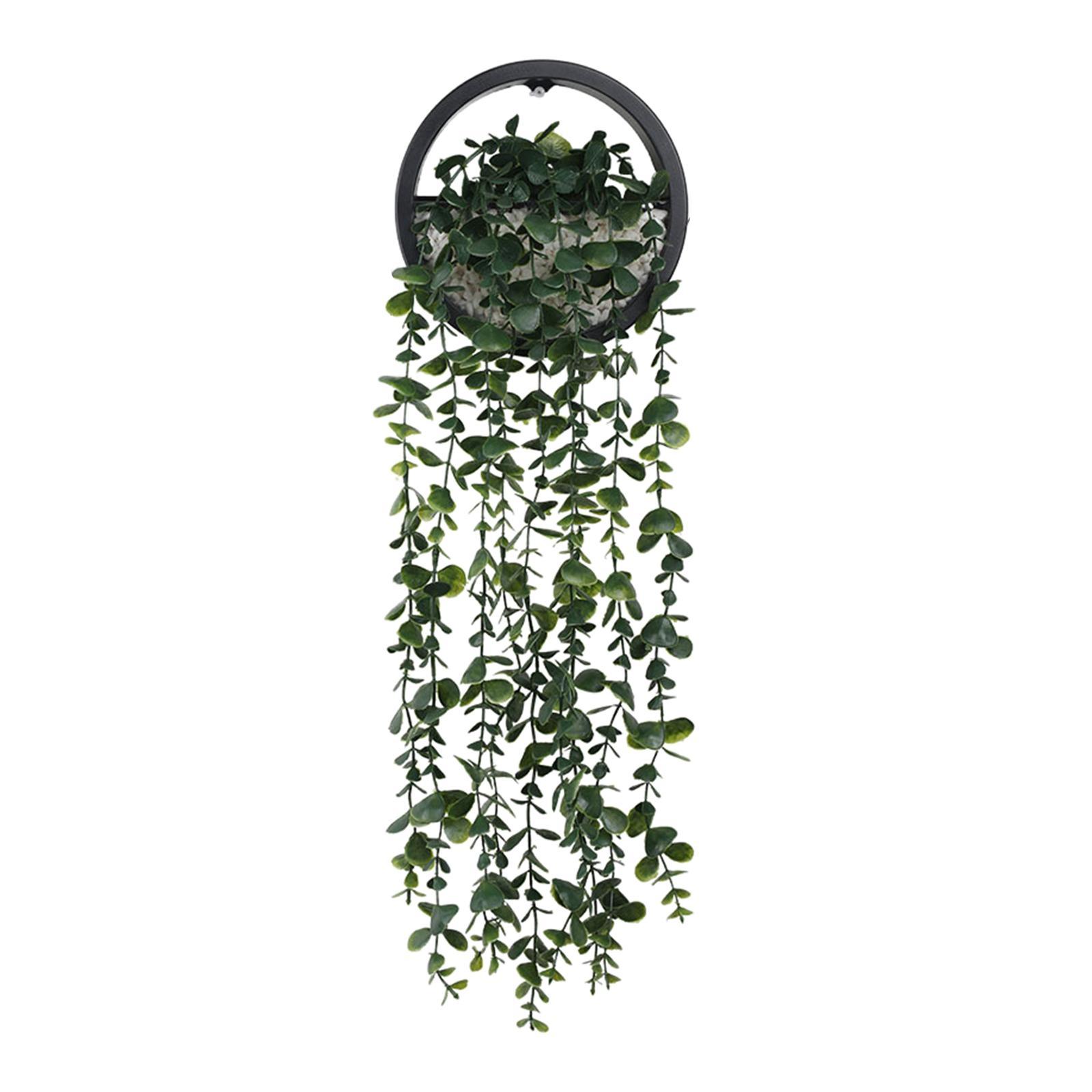Artificial Hanging Plants Fake Wall Plants for Outside Home Decor