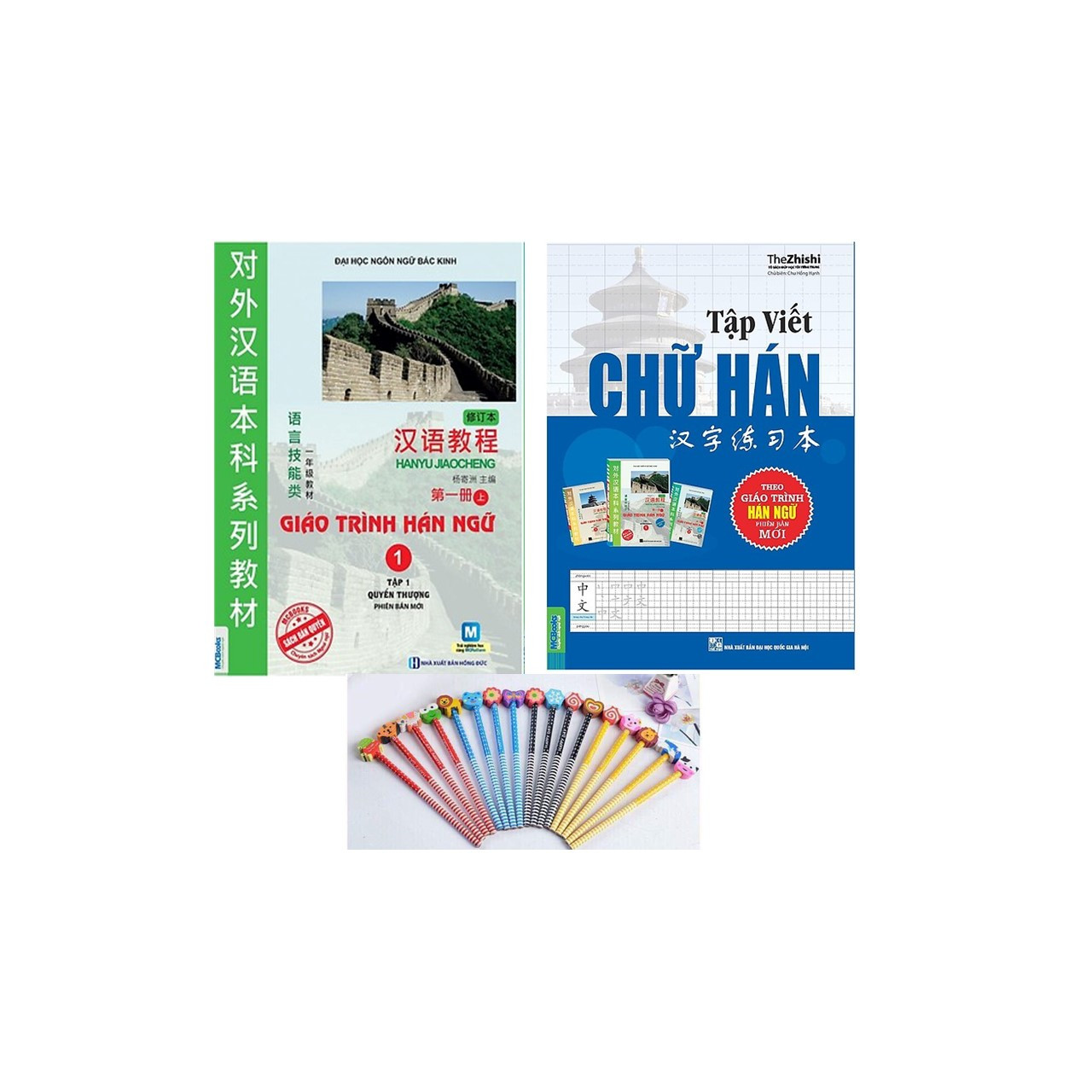 Combo Giáo Trình hán ngữ 1 và Tập Viết Chữ Hán Theo Giáo Trình Hán Ngữ