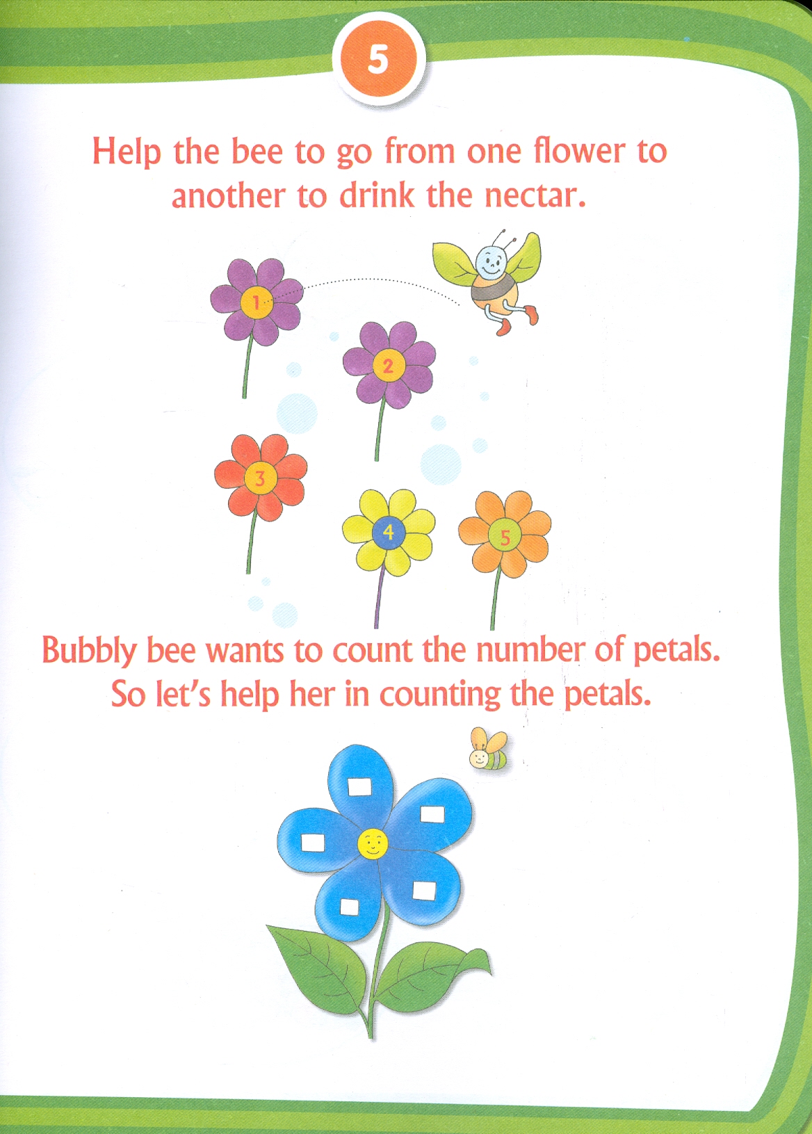 Kid's 2 nd Activity Book Maths - Age 4+ (Các Hoạt Động Toán Học Cho Trẻ 4+)