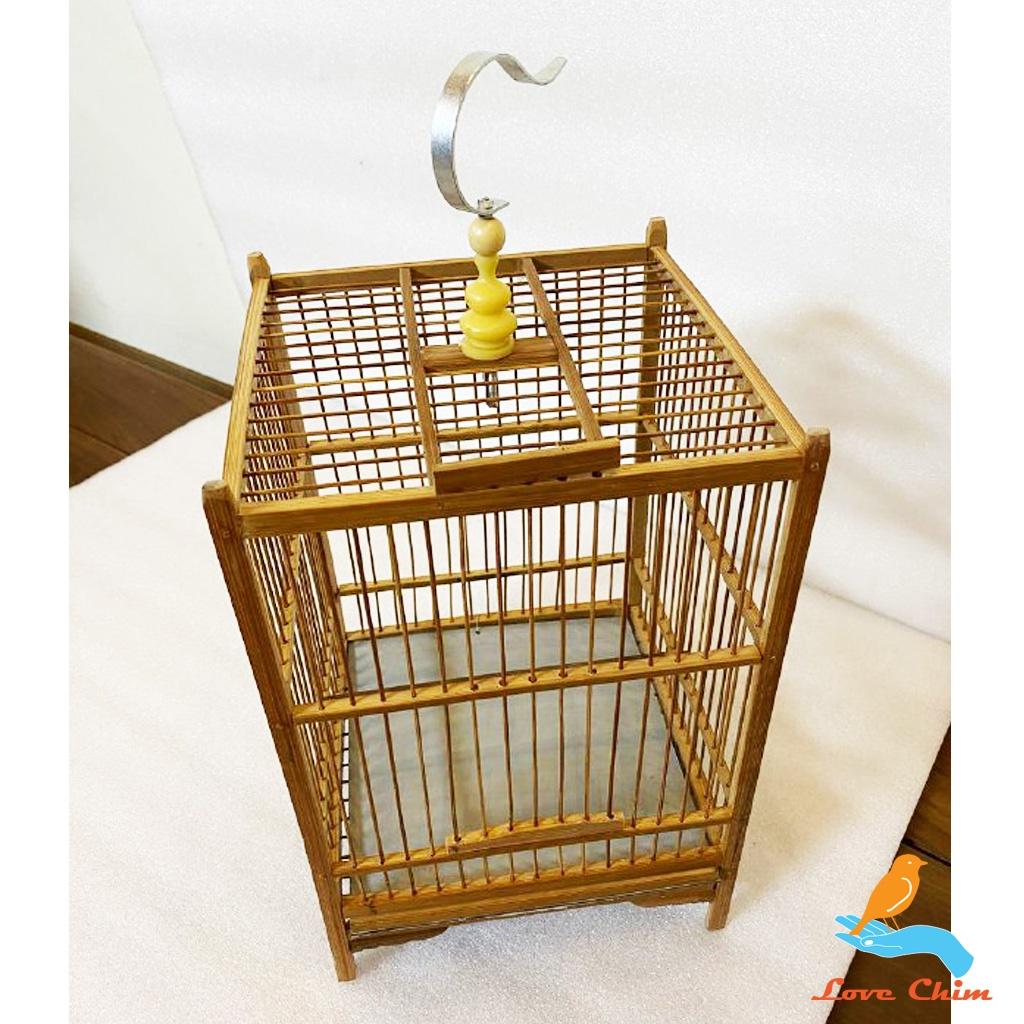 Khung lồng chim khuyên nan xử lý DABAMO kèm móc , Lồng chim hút mật - Khuyên dễ lắp