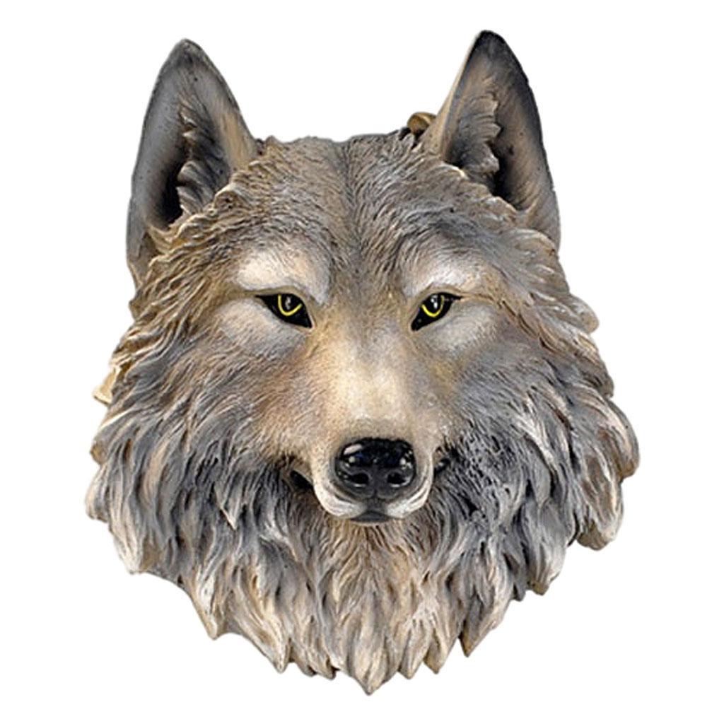 Wall Sculpture Ornament Resin Statue Hanging Art Decor Lion