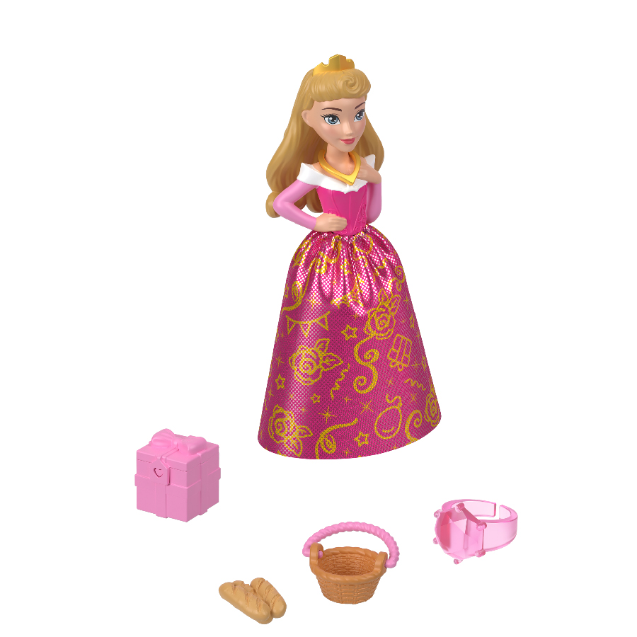 Đồ Chơi Công Chúa Disney Princess Bé Nhỏ Đổi Màu-Phiên bản Thời Trang DISNEY PRINCESS MATTEL HMK83