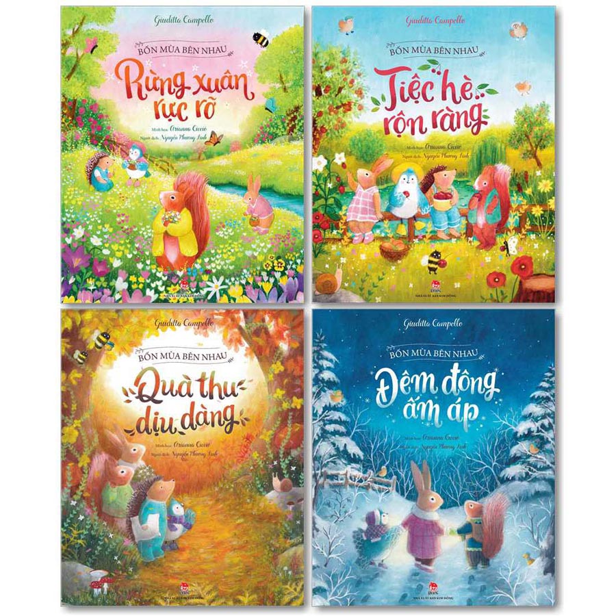 Combo Bốn Mùa Bên Nhau - NXB Kim Đồng