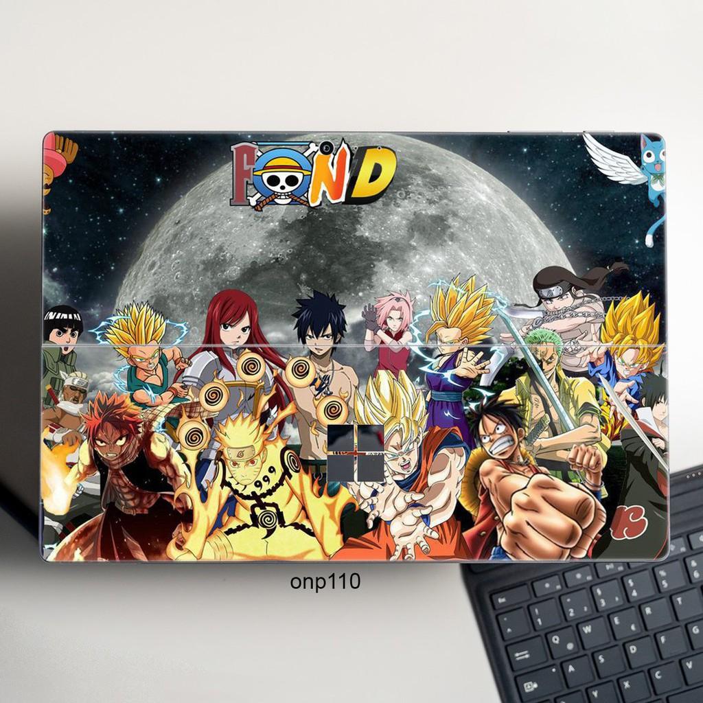 Skin dán hình One Piece x11 cho Surface 3 2015; Go, Go 2, Go 3; Pro 2 3 4 5 6 7 8 X