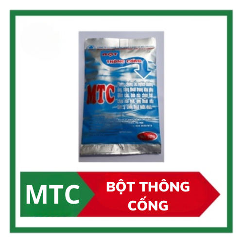 Bột thông cống MTC 100gr, thông tắc bồn cầu
