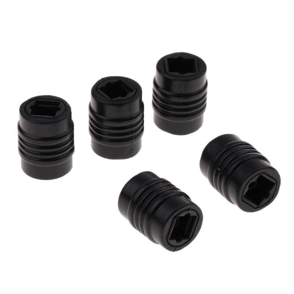 5Pcs Optical Extension Coupler Toslink Female to Female Extention Connector