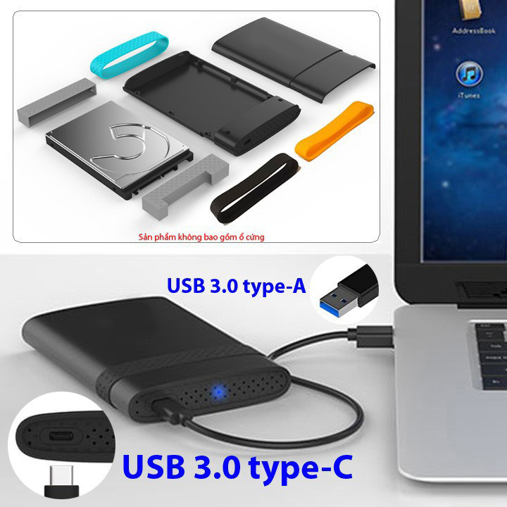 Box ổ cứng 2.5 inch SATA USB 3.0 2538C3