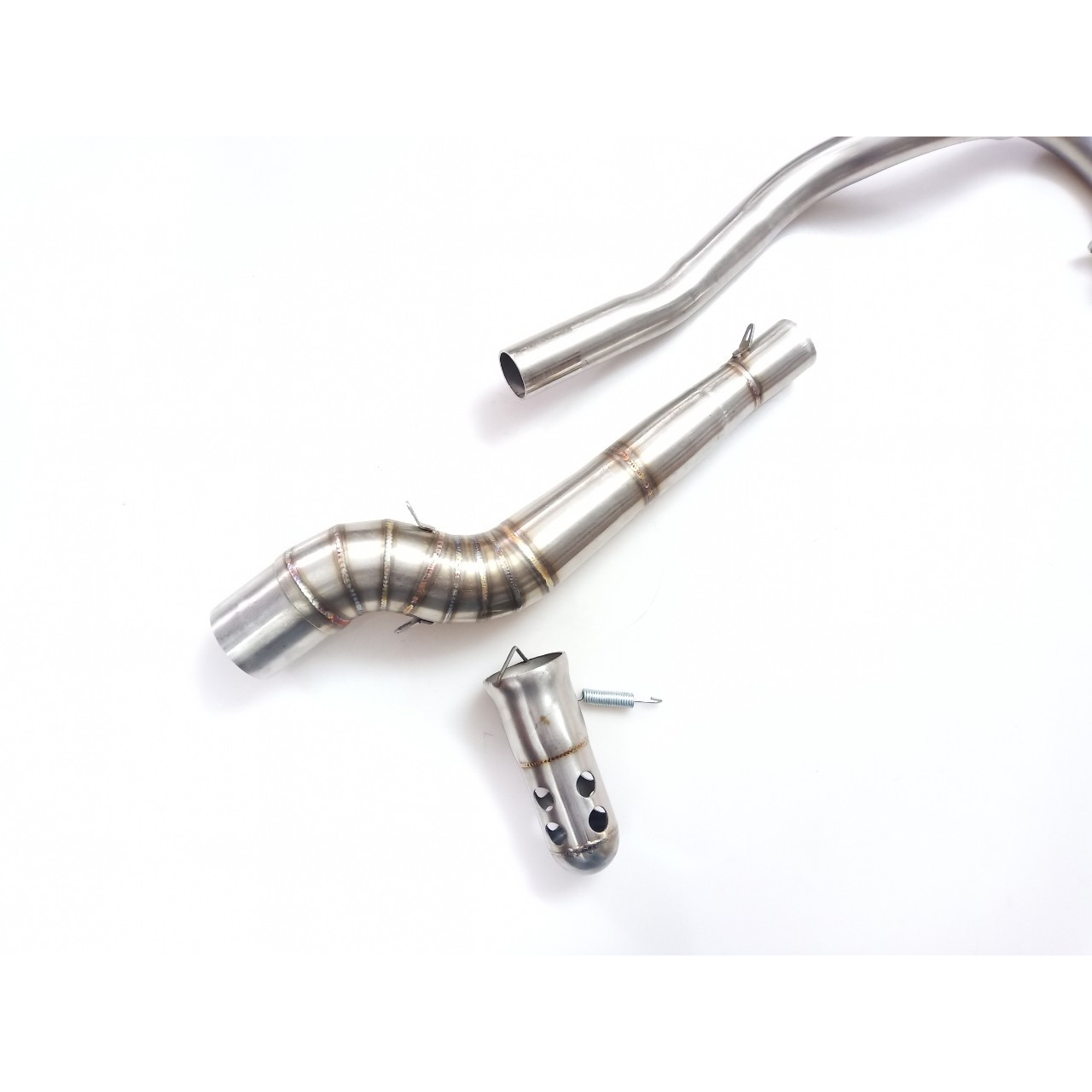 Combo tiêu pô cổ pô 2 khúc cho xe wave tặng bao tay