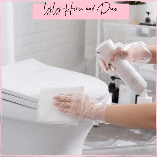 Găng tay Victoria dai, bền bỉ, nấu ăn tiện lợn, Hộp găng tay cao su 100 chiếc an toàn khi sử dụng-Lyly