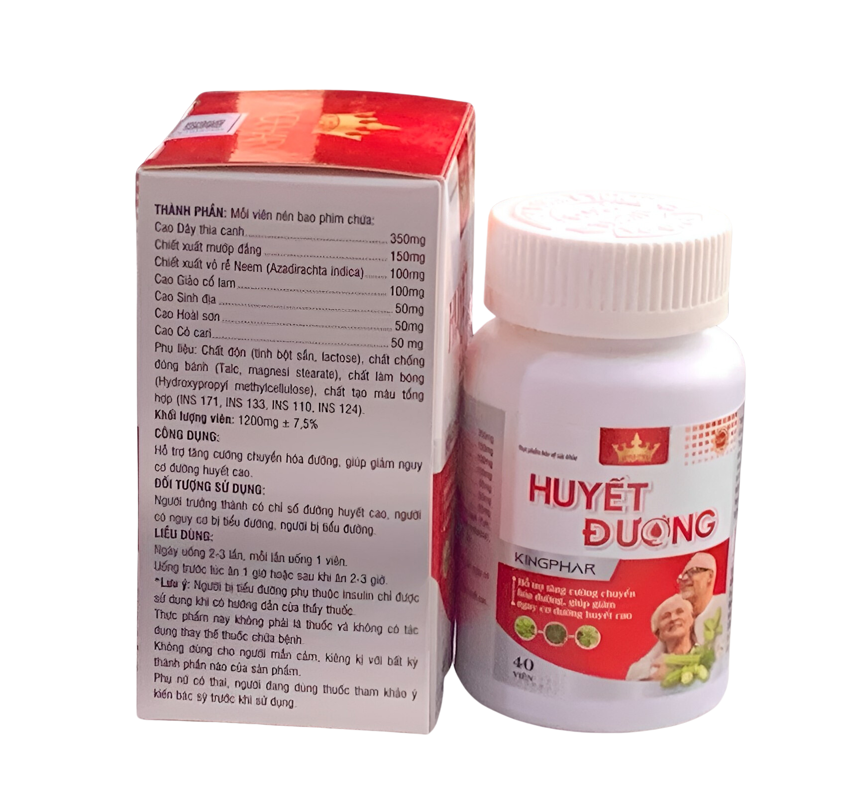 Viên uống tiểu đường Huyết Đường Kingphar- ổn định đường huyết , Kiểm Soát, Ngăn Biến Chứng Tiểu Đường