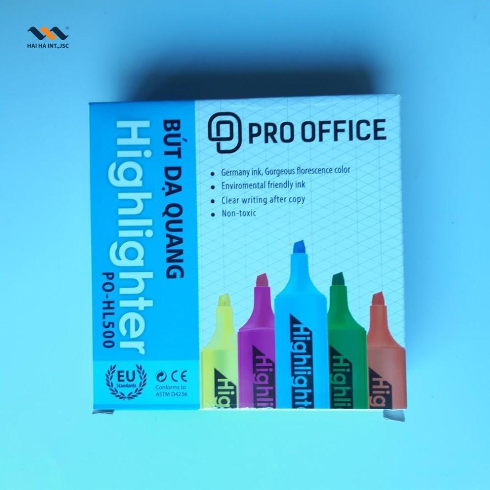 Bút dạ quang highlight PRO-OFFICE HL500 