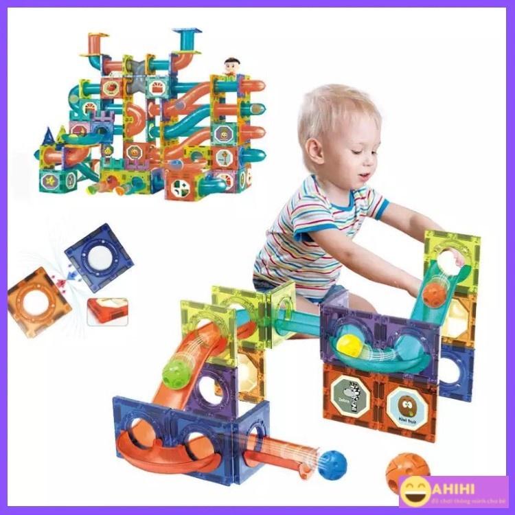 Đồ Chơi Xếp Hình Nam Châm Thế hệ Mới , Bộ Đồ Chơi Lắp Ghép Cao Cấp Cho Bé, Ráp Hình Mẫu mới nhất 2021 Ahihi