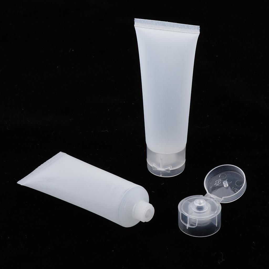 20 CÁI 50ml Chai Nhựa Rỗng Chai Cho Dầu Gội Kem Dưỡng Da