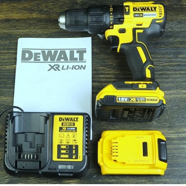 MÁY KHOAN PIN CẦM TAY 18V DEWALT DCD778D2-B1 -HÀNG CHÍNH HÃNG