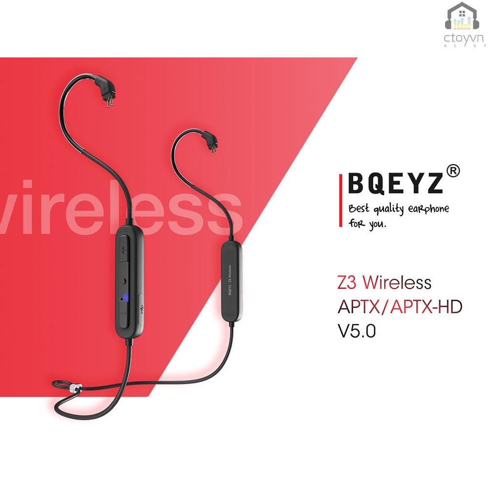 Dây cáp âm thanh thay thế cho tai nghe bluetooth 5.0 BQEYZ Z3 2Pin 0.78mm