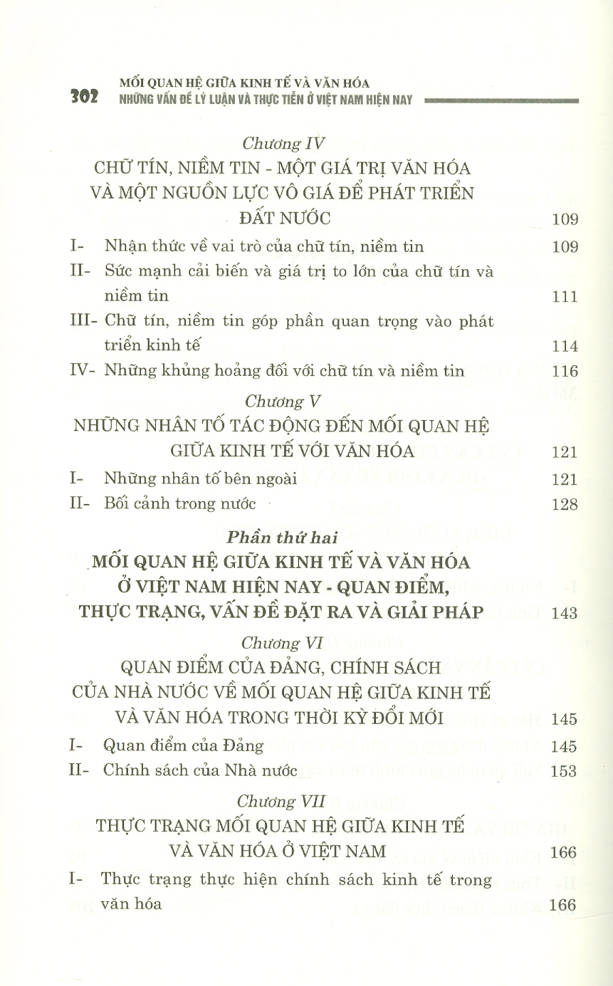 Mối Quan Hệ Giữa Kinh Tế Và Văn Hóa - Những Vấn Đề Lý Luận Và Thực Tiễn Ở Việt Nam Hiện Nay (Sách chuyên khảo)