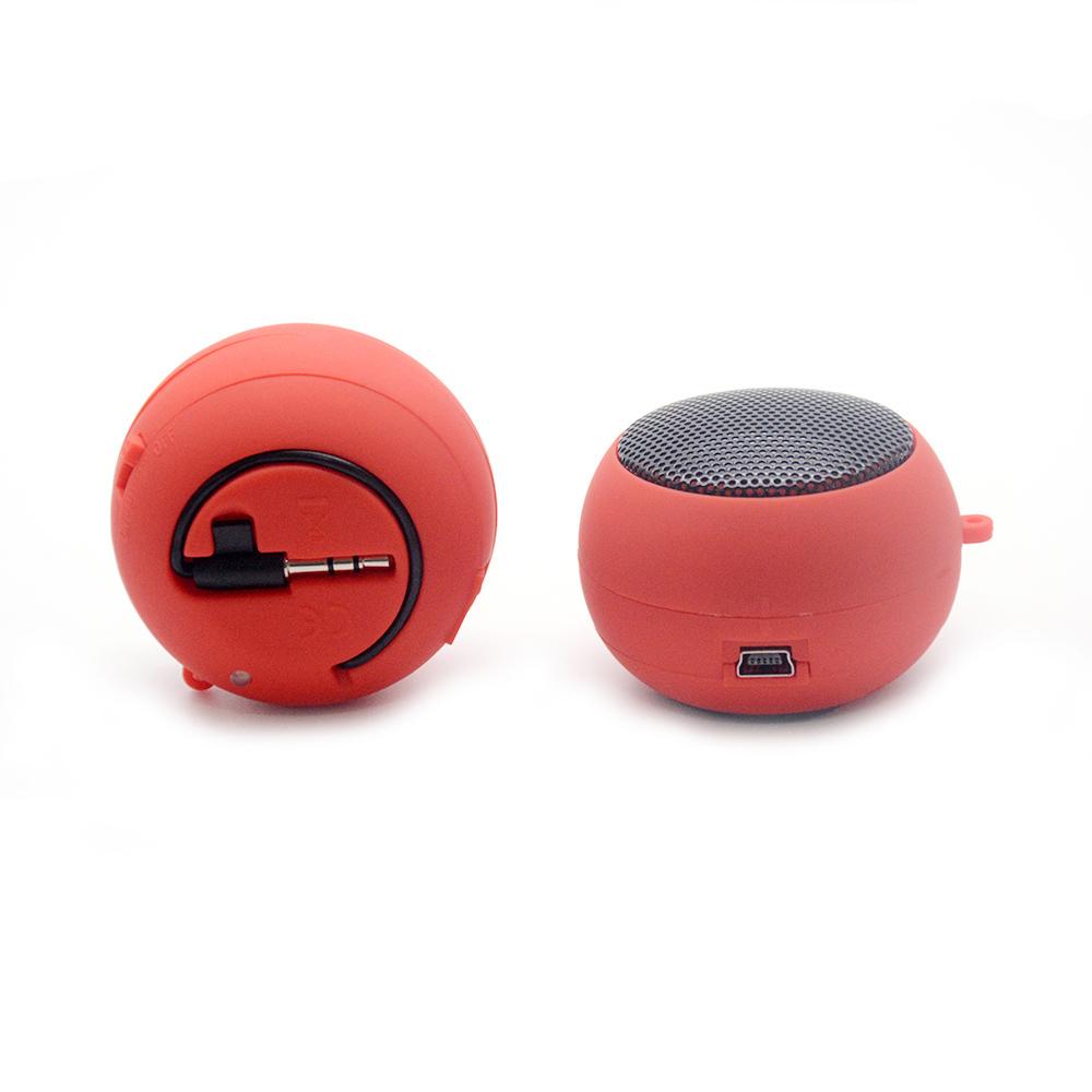 Loa Mini Hamburger Di Động Loa Nghe Nhạc Mp3 Loa Ngoài Trời Có Dây 3.5Mm Hộp Âm Thanh Cho PC Máy Tính Điện Thoại Màu sắc: Đen