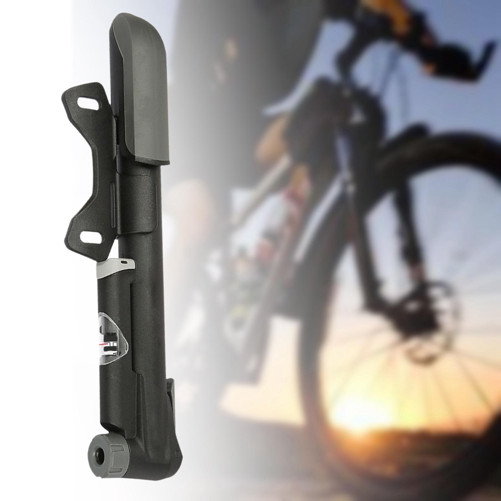 Bikes Pump with Pressure Gauge Tire Inflator Shock Pump Hand Air Pump Inflation Pump for Bikes