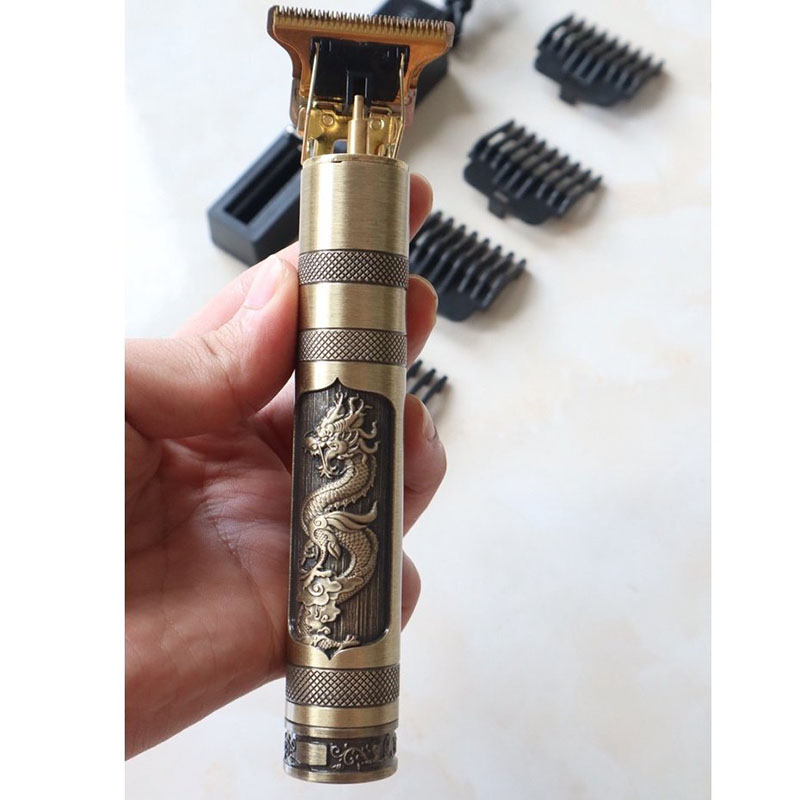 Tông Đơ Cắt Tóc Chấn Viền Cao cấp Salon và Gia Đình Vintage T9