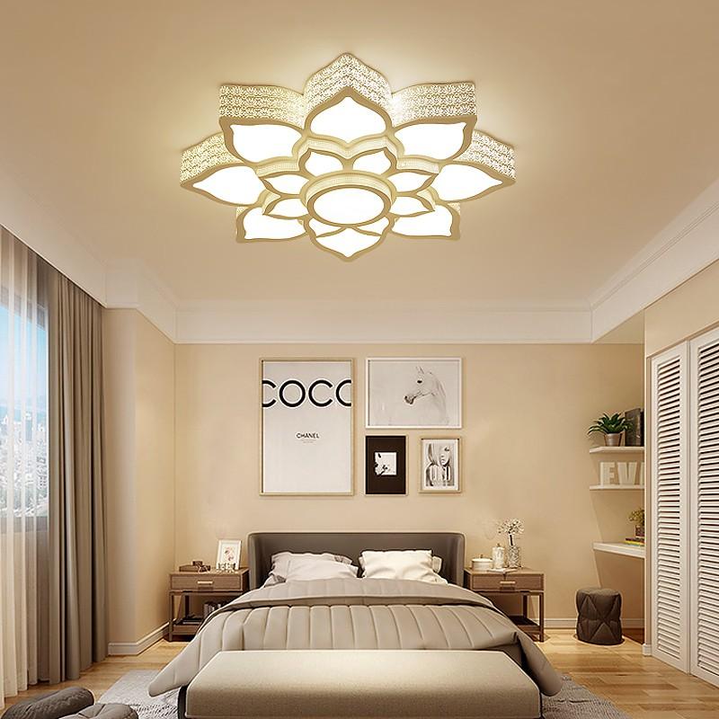 Đèn trần LIRON D750mm kiểu dáng sang trọng với 3 chế độ ánh sáng trang trí nội thất hiện đại - kèm điều khiển .