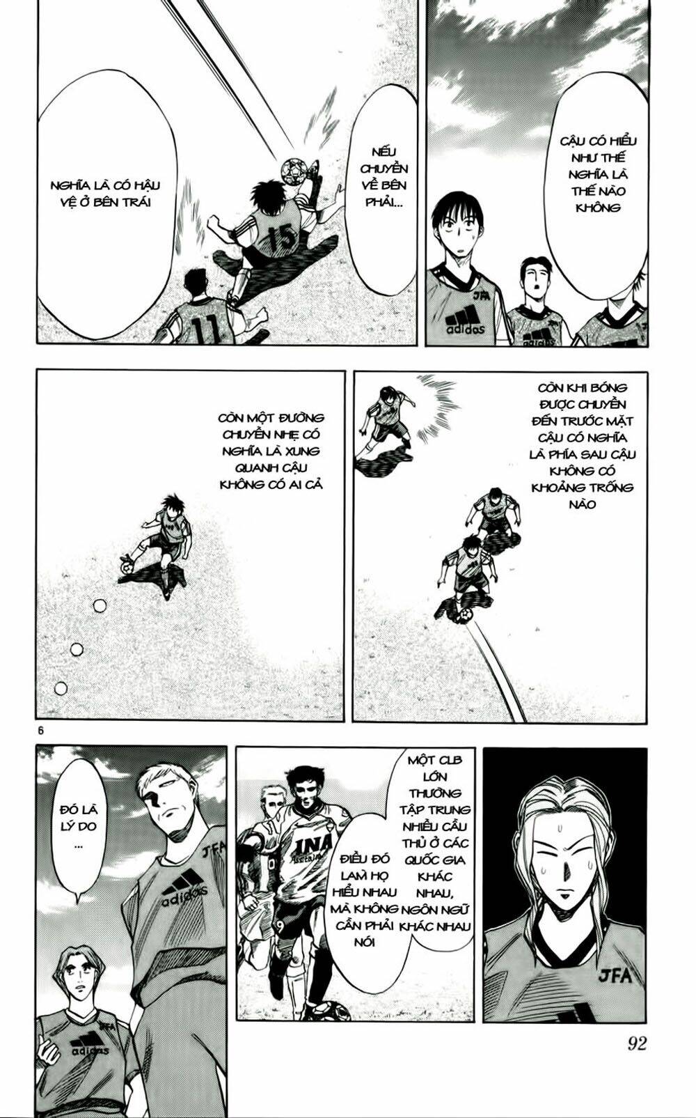 vũ điệu trên sân cỏ - fantasista chapter 40 6