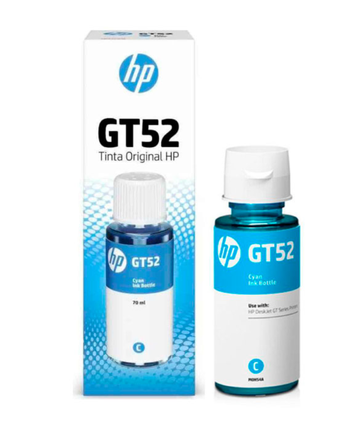 Mực in HP GT52 Cyan Original Ink Bottle (M0H54AA) - Hàng chính hãng