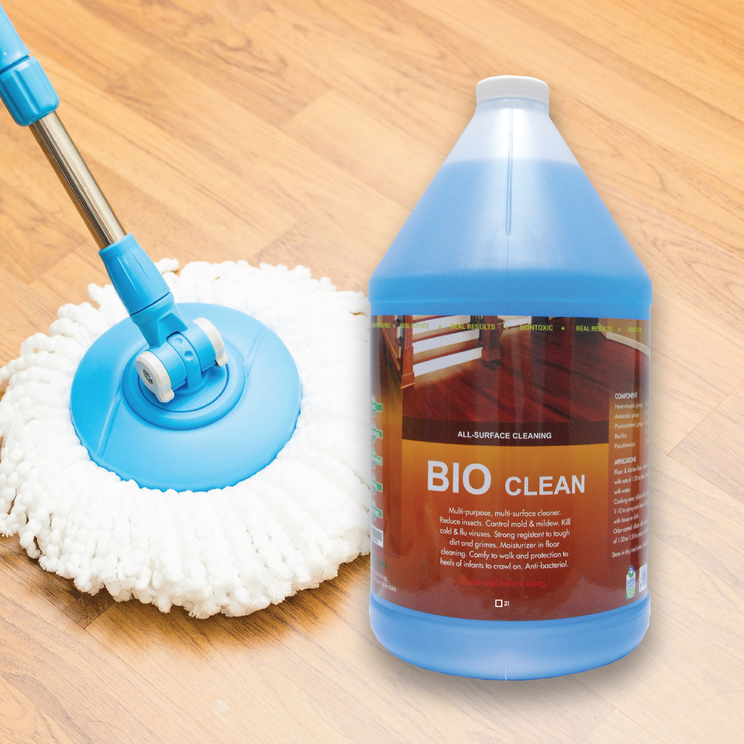 Nước Lau Sàn, Khử Mùi Sinh Học Hữu Cơ BIO CLEAN