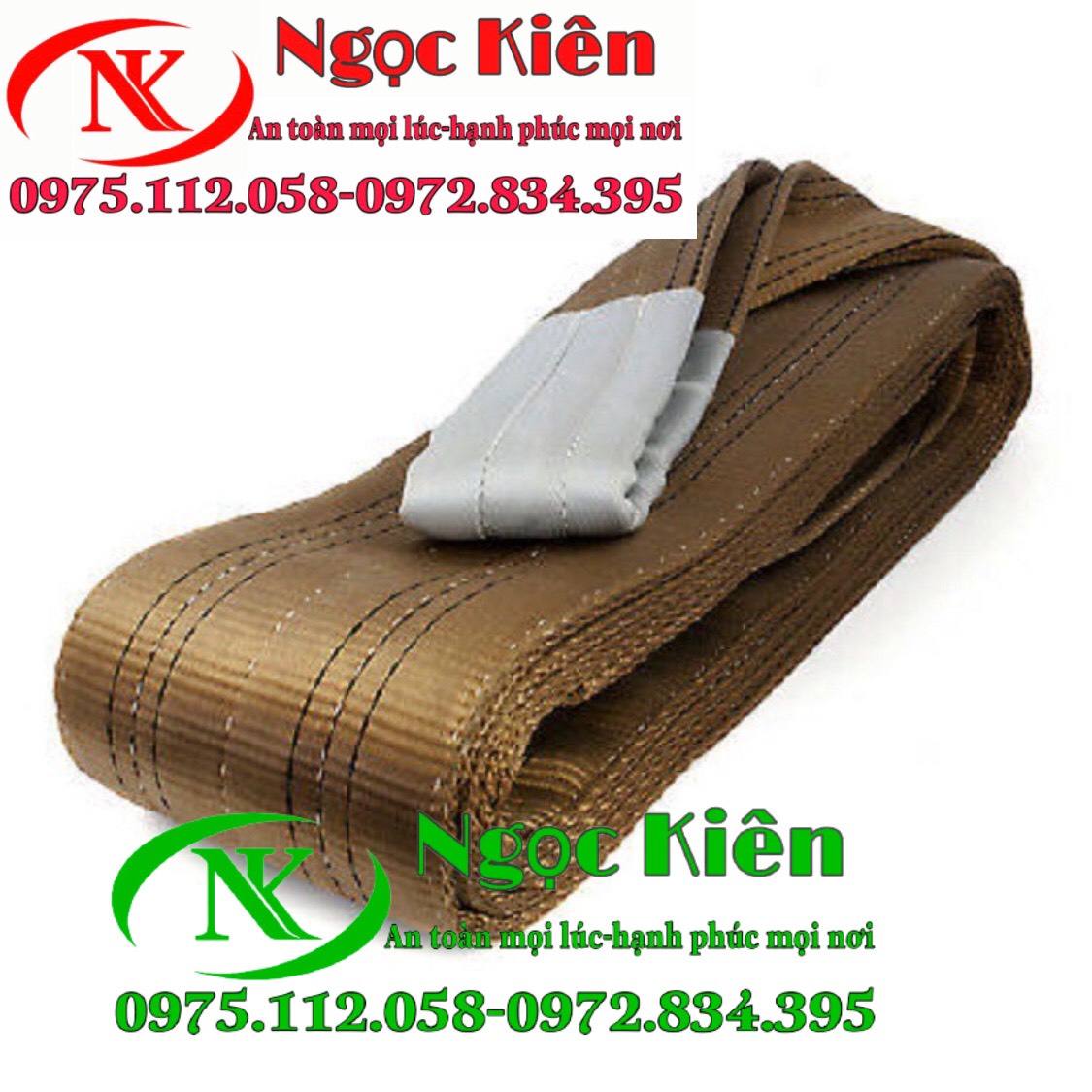 Cáp vải cẩu hàng 5 tấn 6 mét