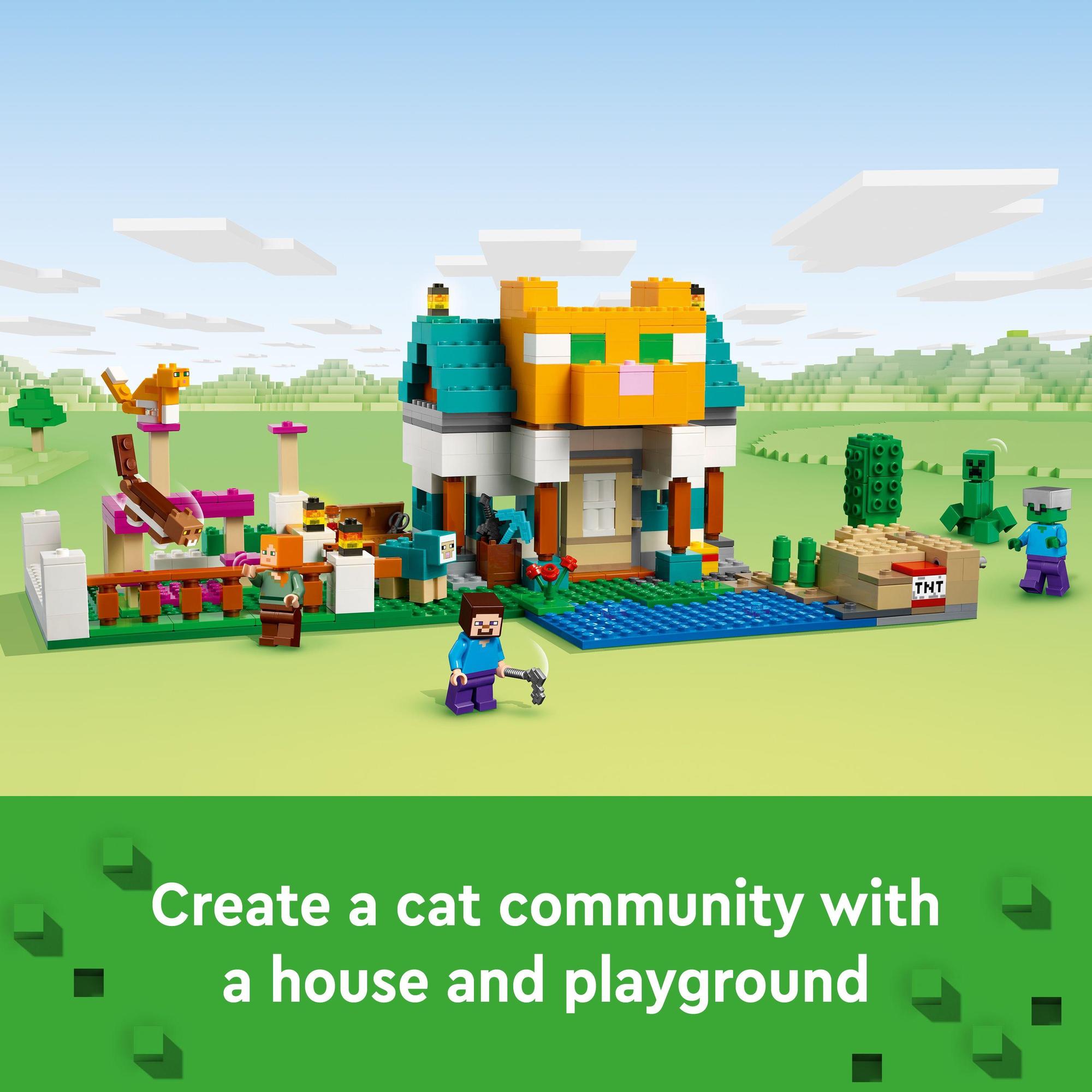 LEGO Minecraft 21249 Đồ chơi lắp ráp Bộ Lắp Ráp Minecraft Sáng Tạo 4.0
