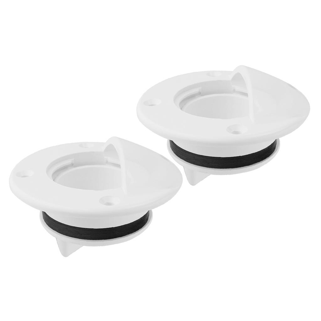 3 Pair   Transom Deck Mount Drain