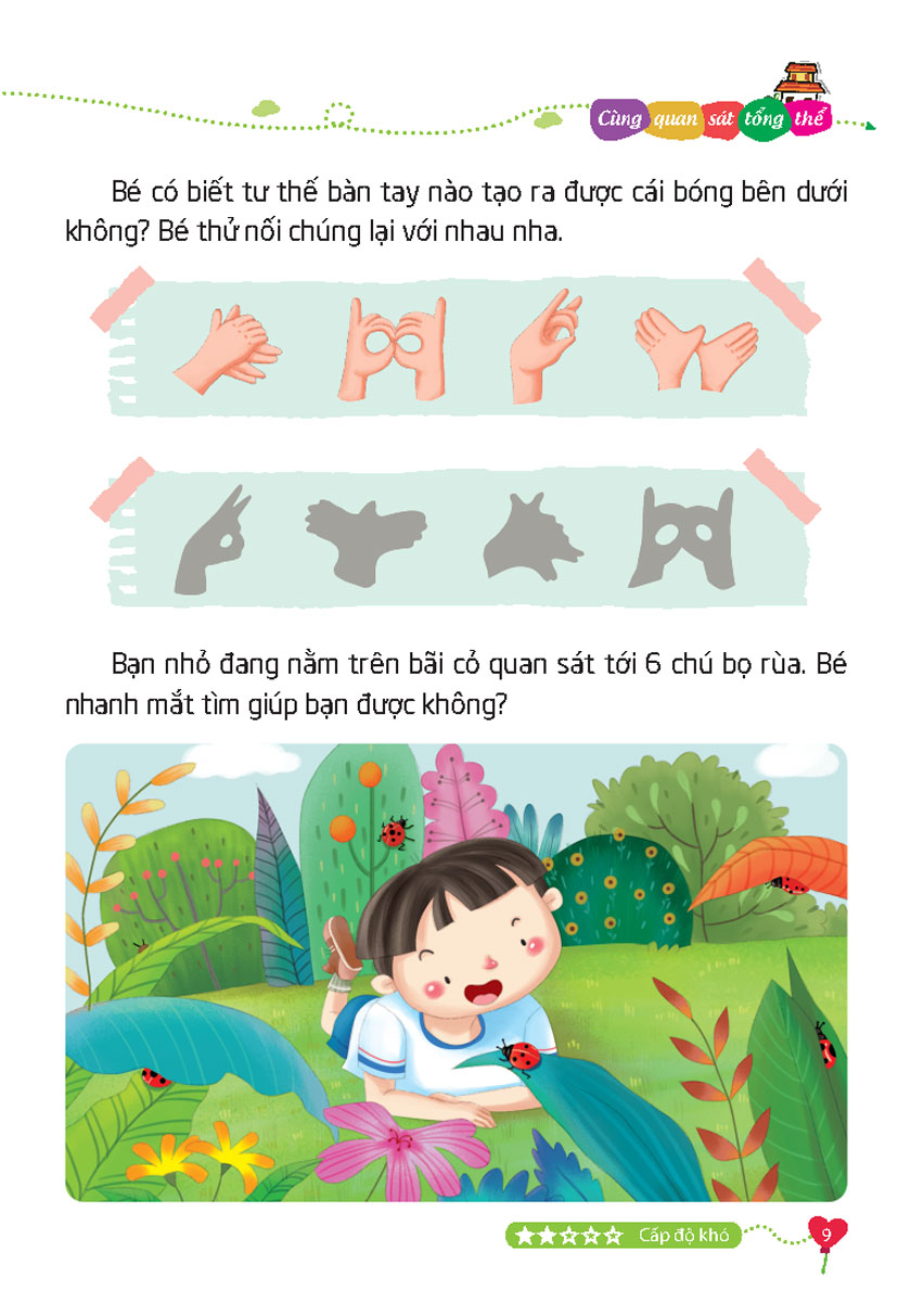 500 Trò Chơi Rèn Luyện IQ  - Khả Năng Quan Sát _MT