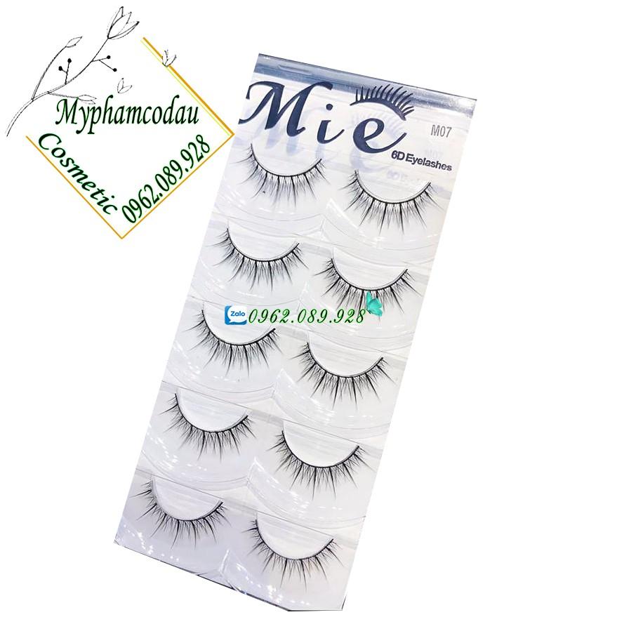 Mi Giả Mie 5 Cặp Mã 07 Siêu Tự Nhiên CÓ VIDEO HÀNG THẬT DO SHOP TỰ QUAY