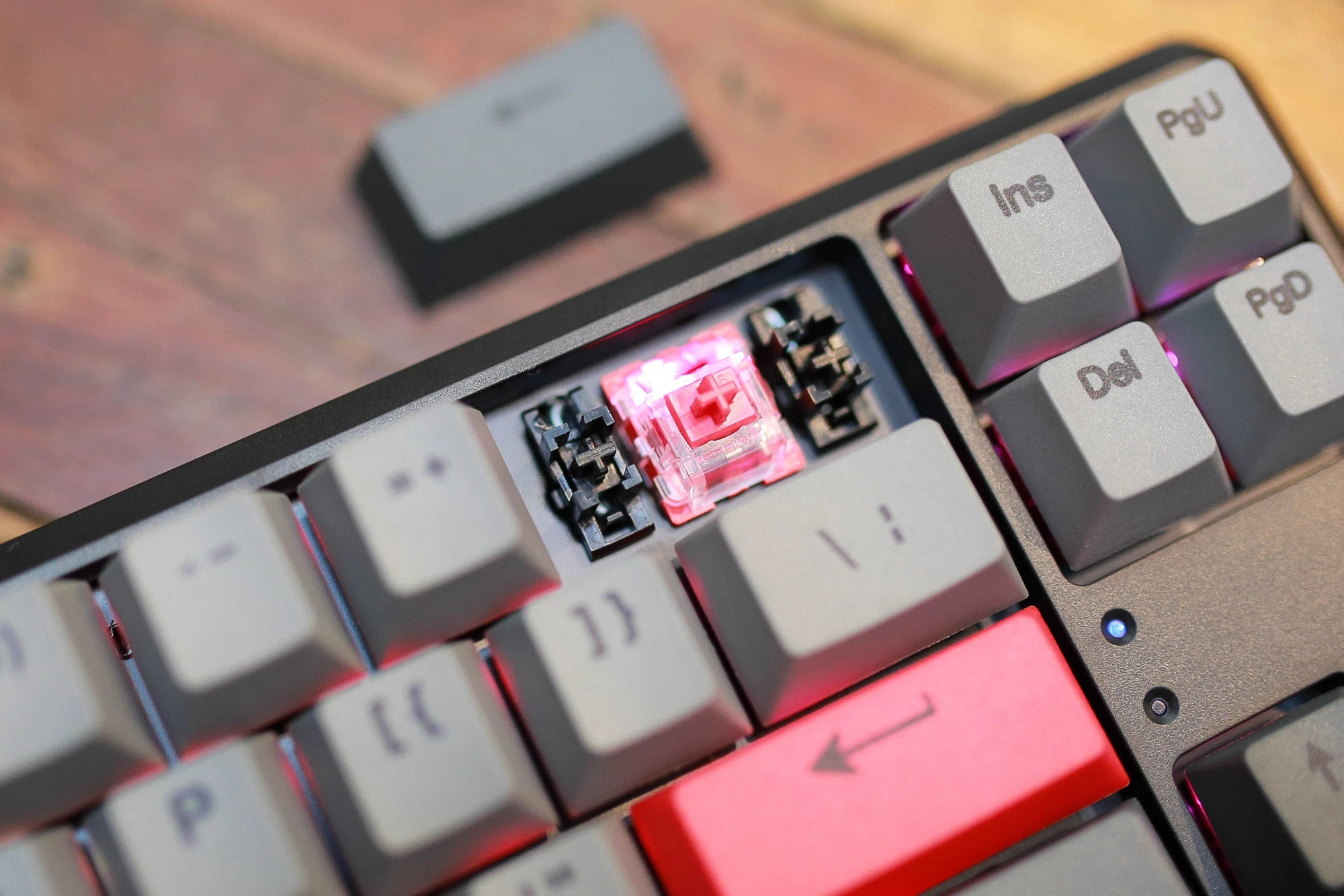 Bàn phím cơ không dây E-Dra EK368W V2 , Hotswap, E-Dra Switch - Hàng chính hãng