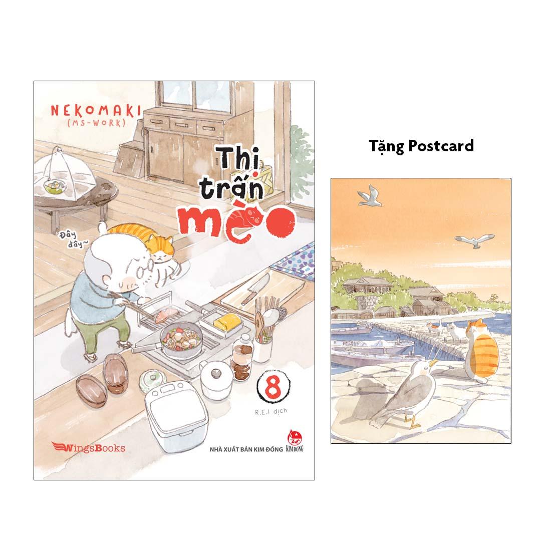 Hình ảnh Truyện tranh Thị trấn mèo - Tập 8 - Tặng kèm 1 Bookmark - Wingsbooks - NXB Kim Đồng
