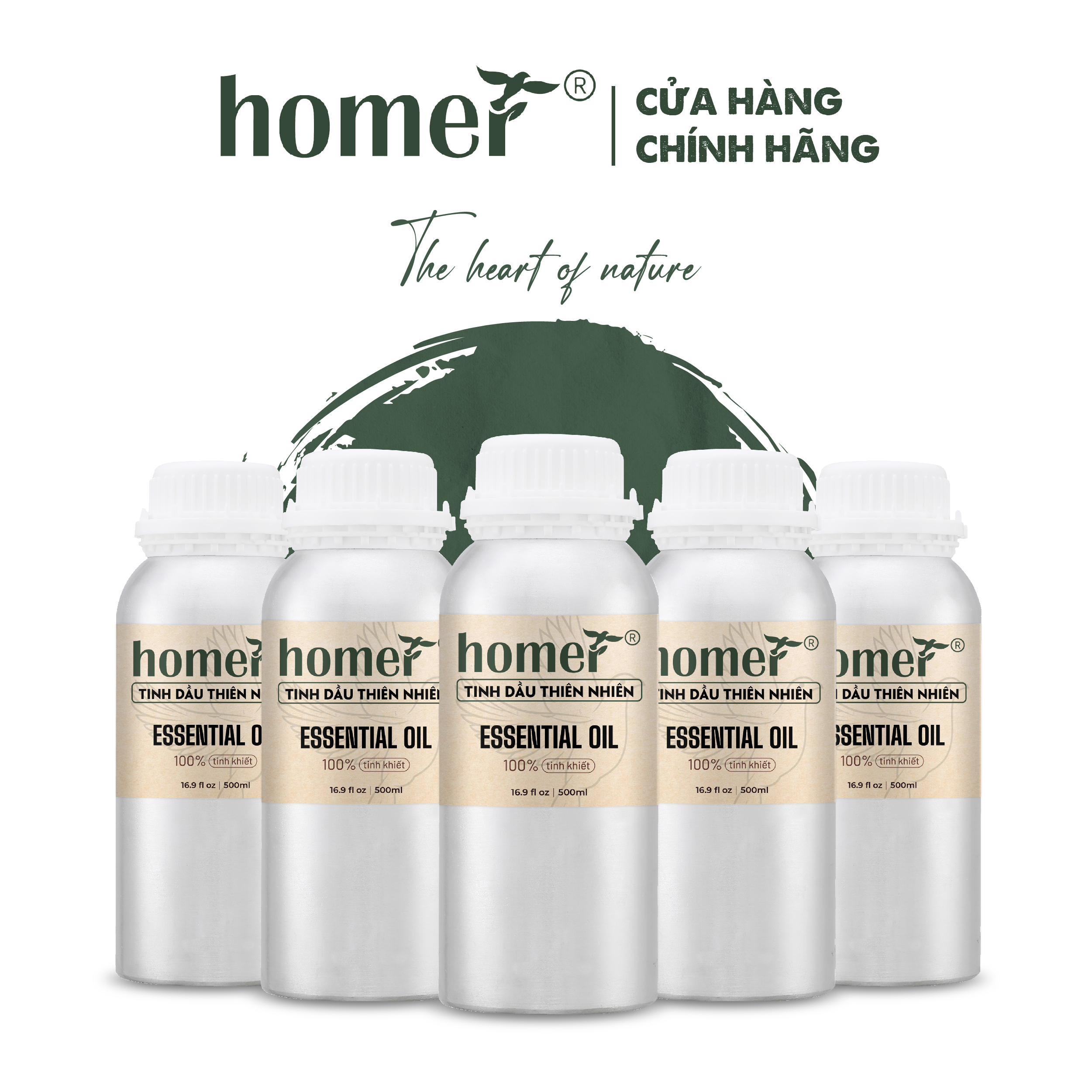 Tinh Dầu Vỏ Quế Homer 100ML - Tinh Dầu Thiên Nhiên Nhập Khẩu Xông Thơm Phòng, Thư Giãn, Khử Mùi - Tinh dầu Sả Chanh/ Bạc Hà/ Cam Ngọt/ Oải hương/ Ngọc Lan Tây/ Tràm Trà/ Bưởi Ngọt