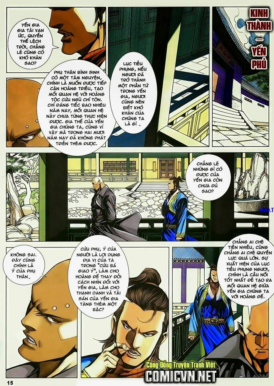 cổ long quần hiệp chapter 84 15