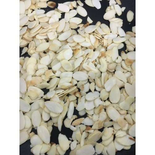 Hạnh Nhân cắt lát DK Harvest - tự nhiên, không tẩm ướp, rất tốt cho trí não và tim mạch.