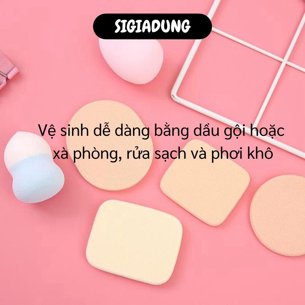 Mút Trang Điểm - Combo 6 Mút Tán Kem Nền, Makeup Mềm Mại Nhiều Loại Khác Nhau 5010