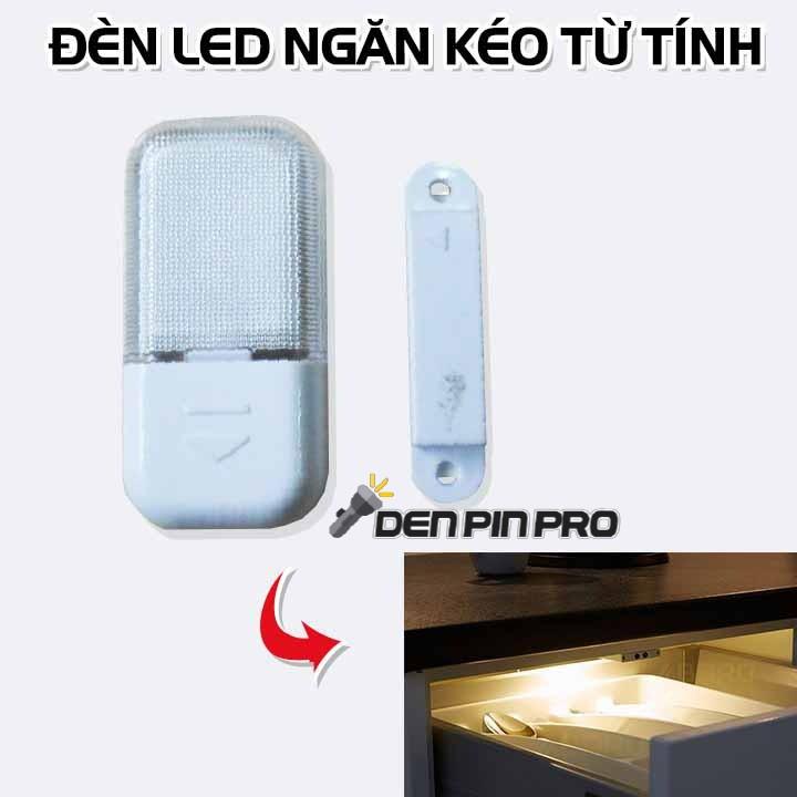 Đèn Led Ngăn Kéo Từ Tính Tự Động Sáng