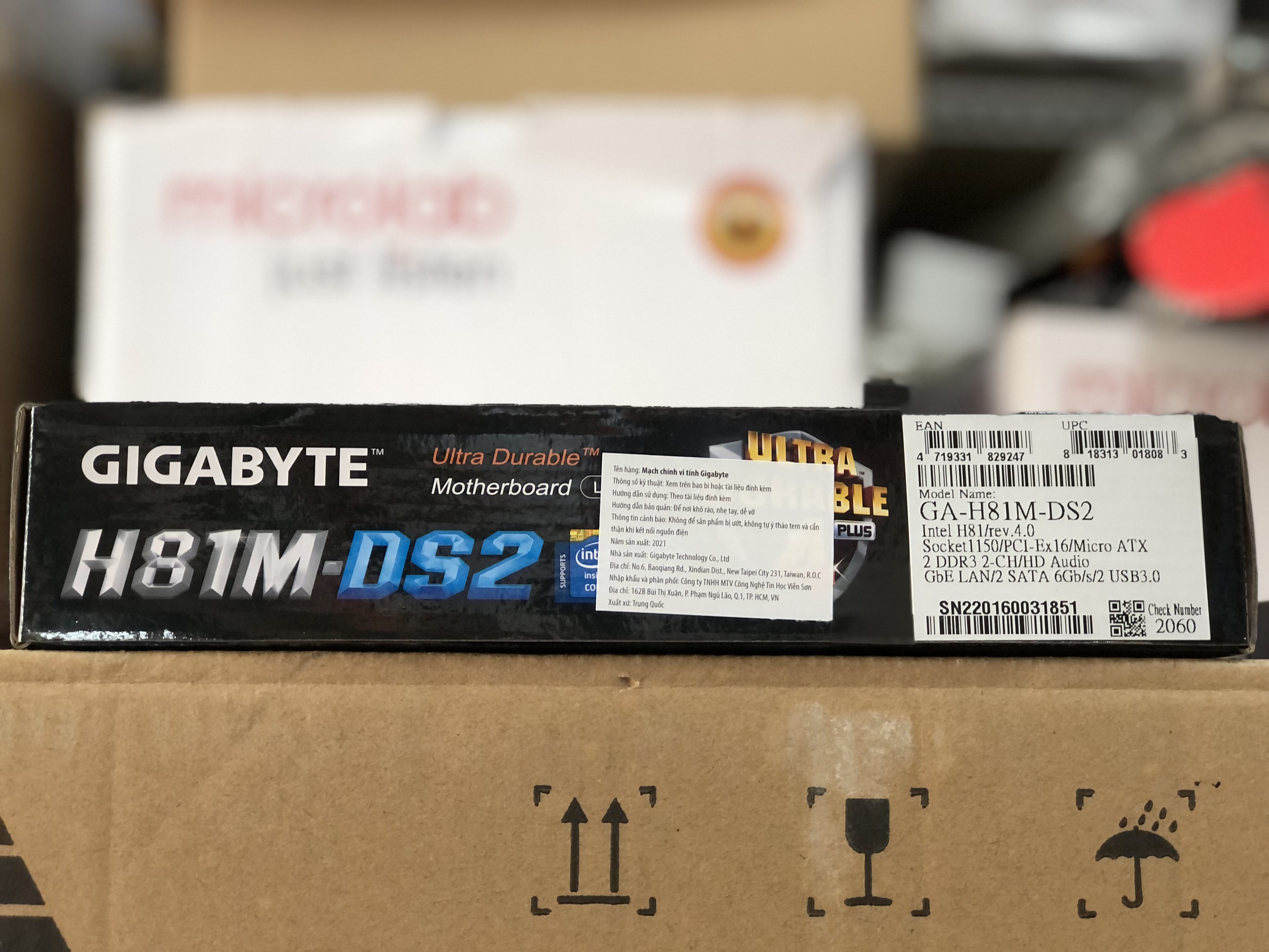 Bo Mạch Chủ Main Gigabyte H81M-DS2 - Hàng Chính Hãng