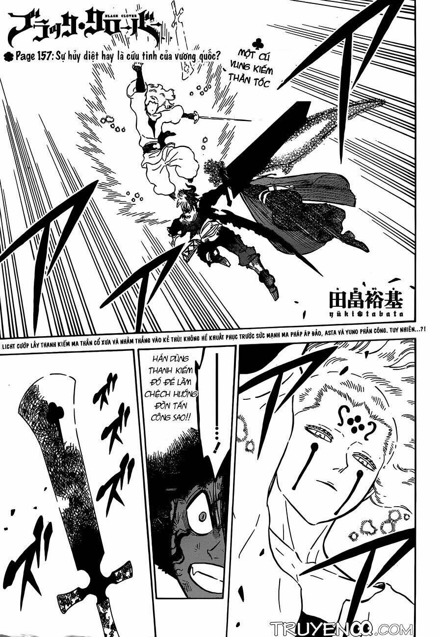 black clover - pháp sư không phép thuật chapter 157 1