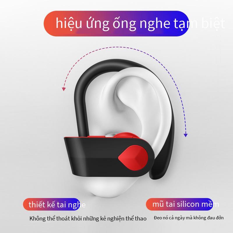Tai nghe Bluetooth TWS nổ đặc biệt 5.0 Tai nghe không dây móc tai mini hai tai âm thanh nổi