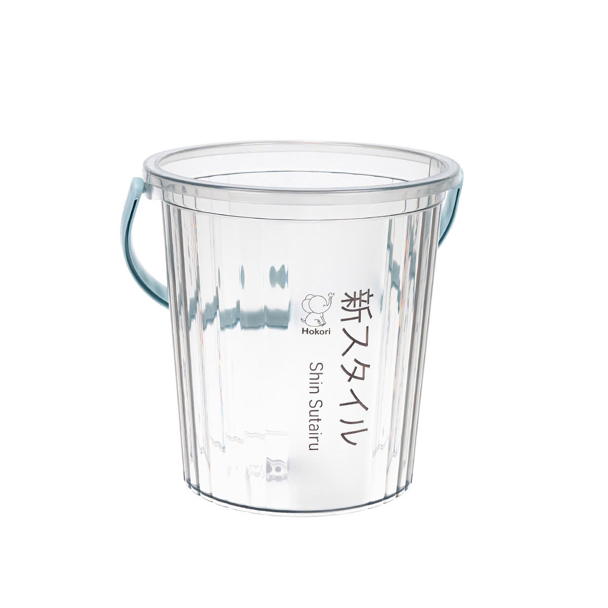 Xô trong 10L HOKORI nhựa VIỆT NHẬT cao cấp - Quai xách, đựng nước, đá - Hàng chính hãng