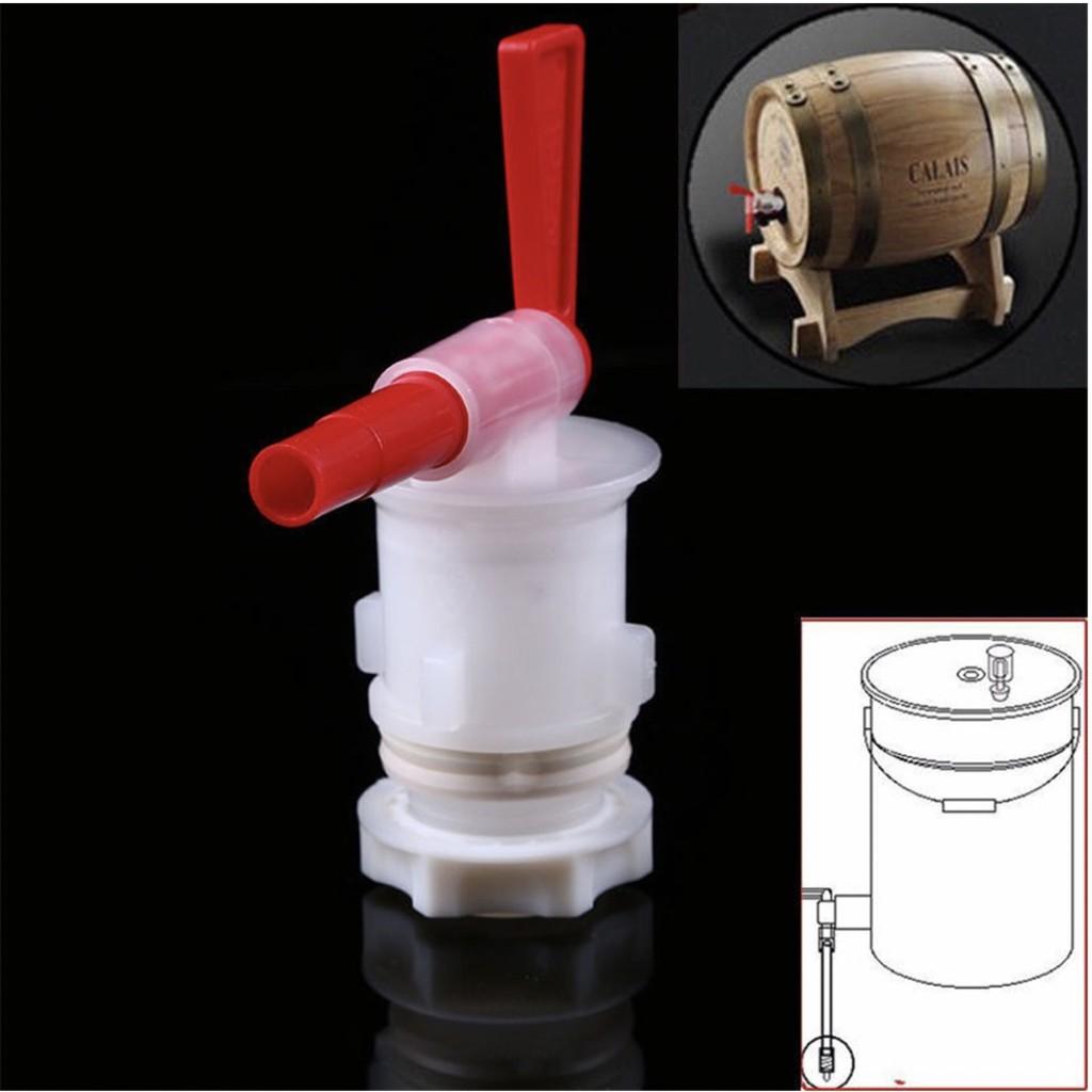 Bộ 2 Vòi lắp Bình Ủ Bia lắp Bình Nước Brouwland Faucet