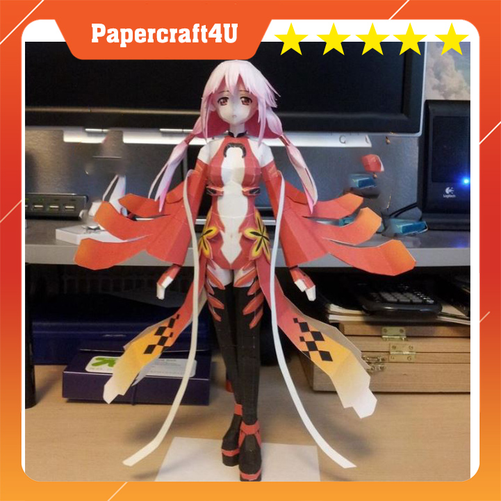 Mô hình giấy 3D Nhân vật Game Anime girI NORI YUZURIHA