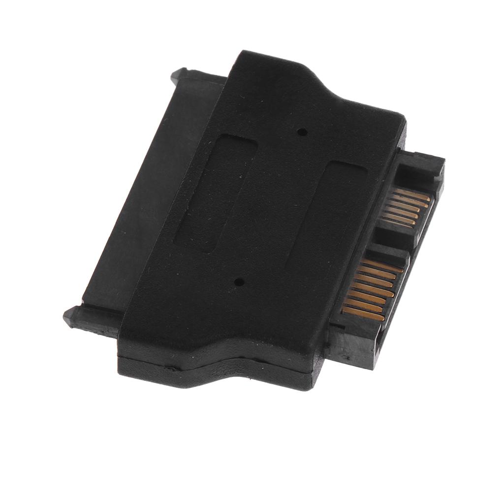 2.5inch SATA 22pin 22p Female to Slimline SATA 13pin Male Convertor Adapter