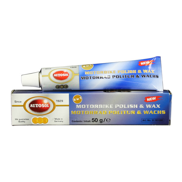 KEM LÀM BÓNG VÀ PHỦ WAX BẢO VỆ SƠN CAO CẤP AUTOSOL MOTORBIKE POLISH AND WAX 001080 50G