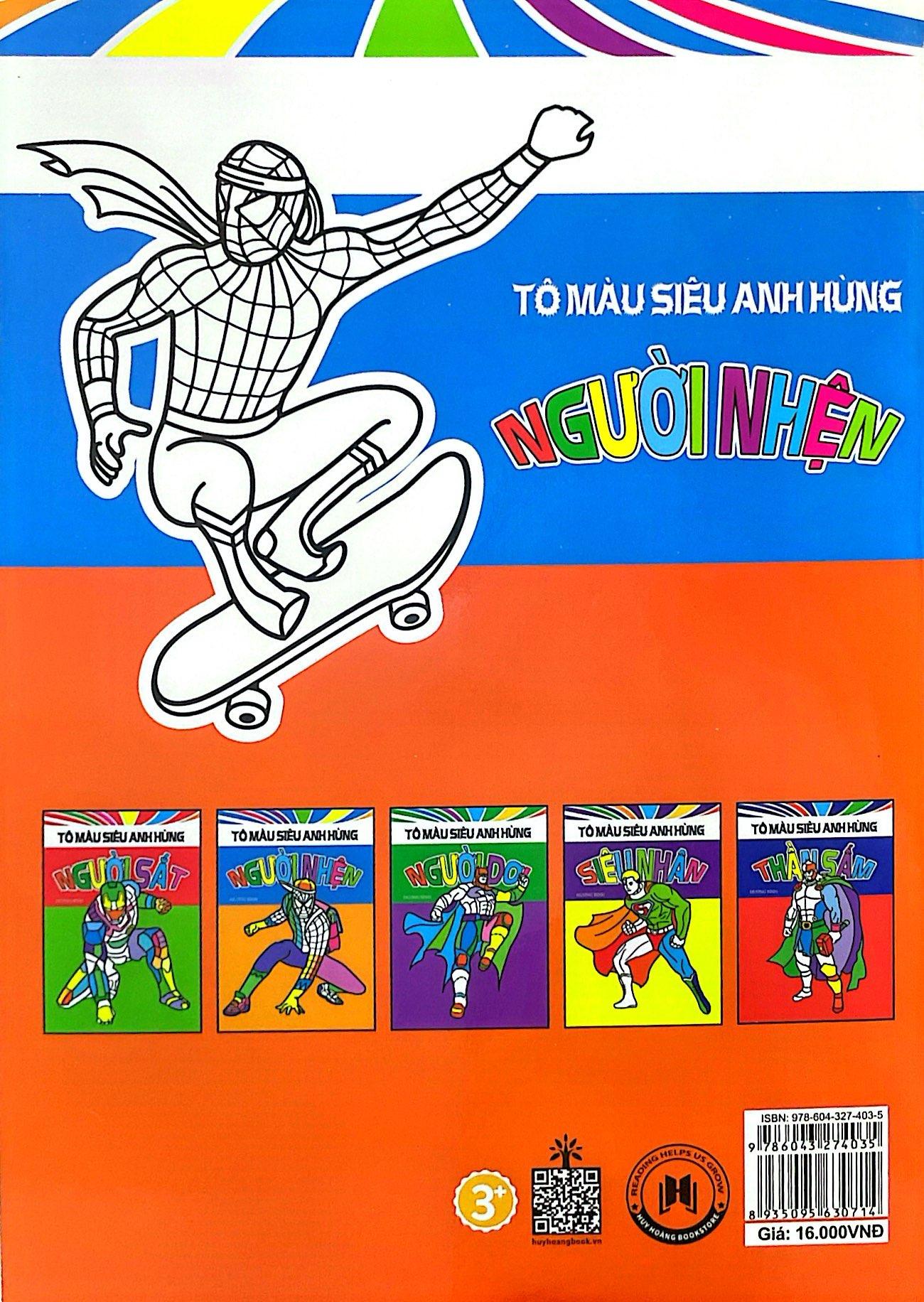 Tô Màu Siêu Anh Hùng: Người Nhện