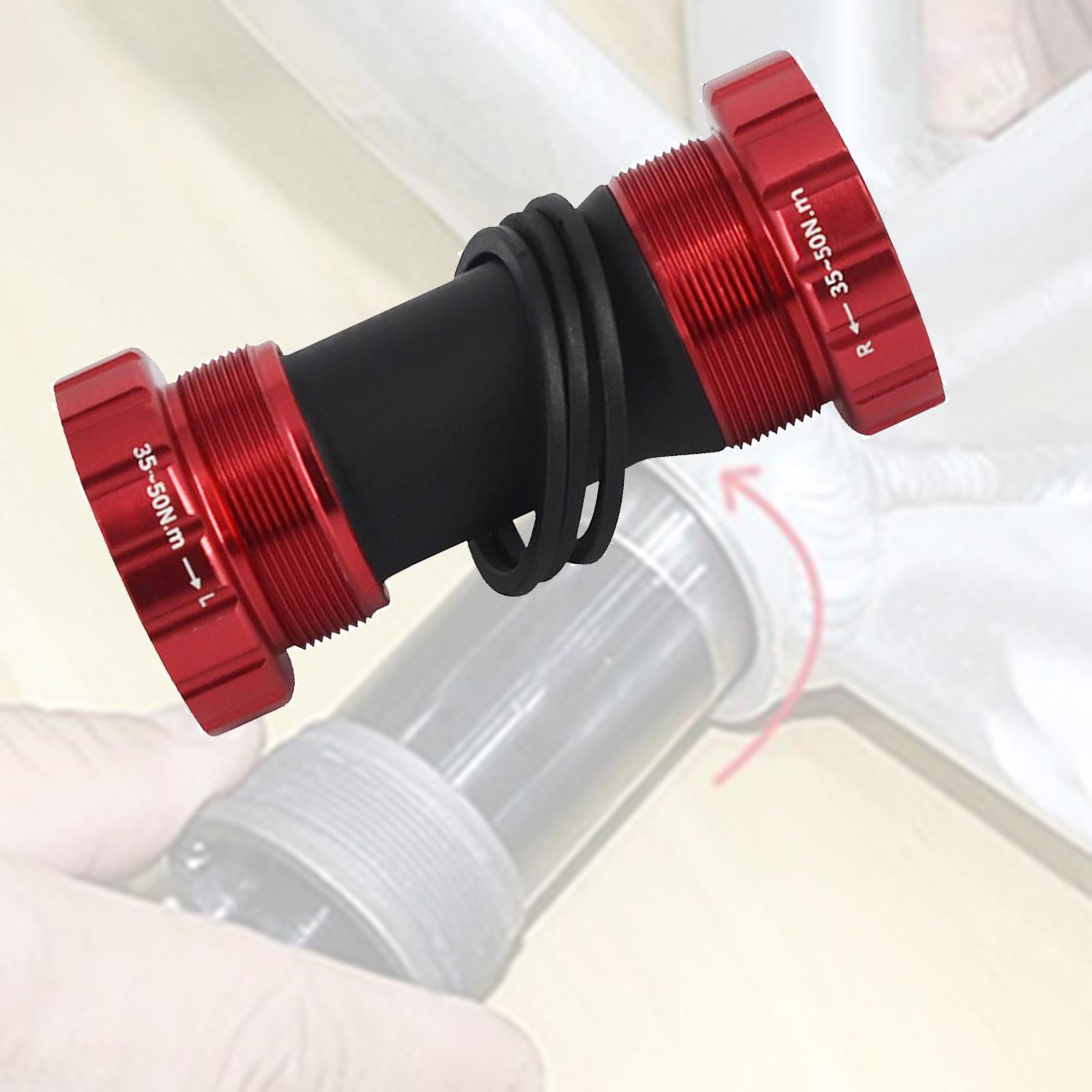 2x Deluxe Bike Bottom Bracket Screw 01 Sealed Bearing Crankset 68-73mm